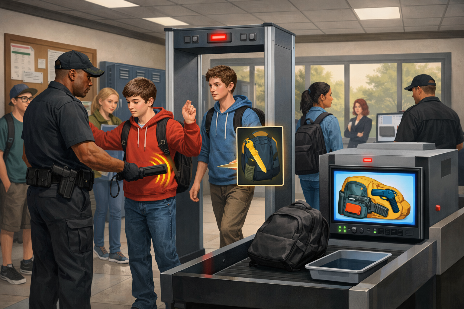 School Metal Detectors and Weapons Detection - 03