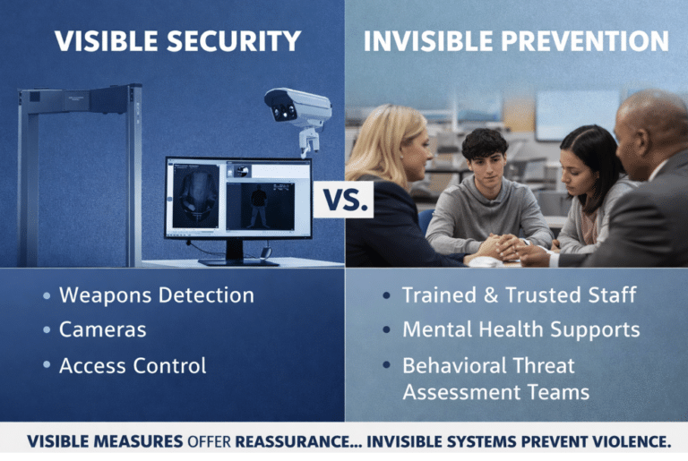 Security Theater vs. Real School Safety: Why the Most Effective Prevention Is Often Invisible