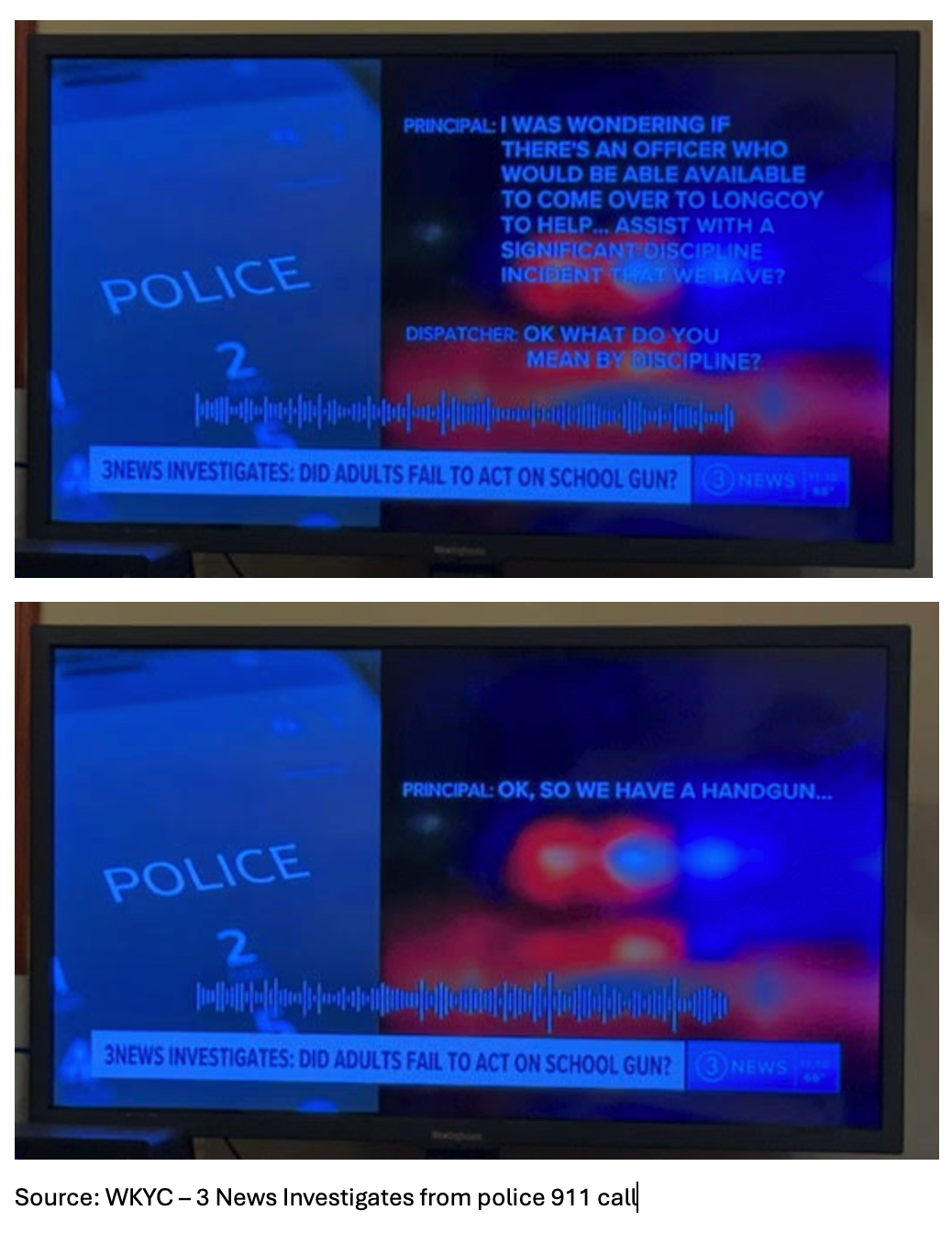 School gun 911 call by principal 