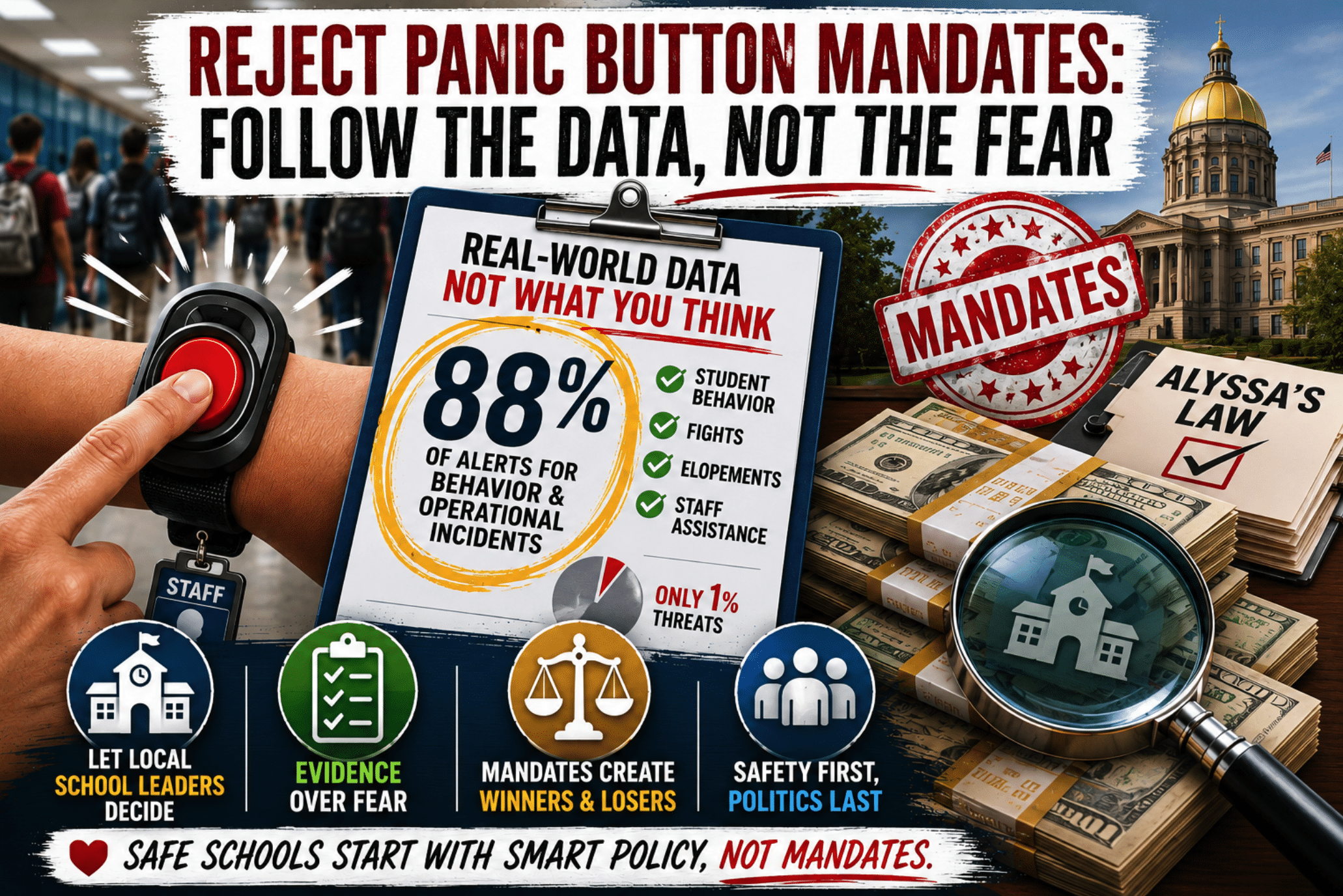 Why States Should Reject Alyssa’s Law and School Panic Button Mandates: What the Data Really Show
