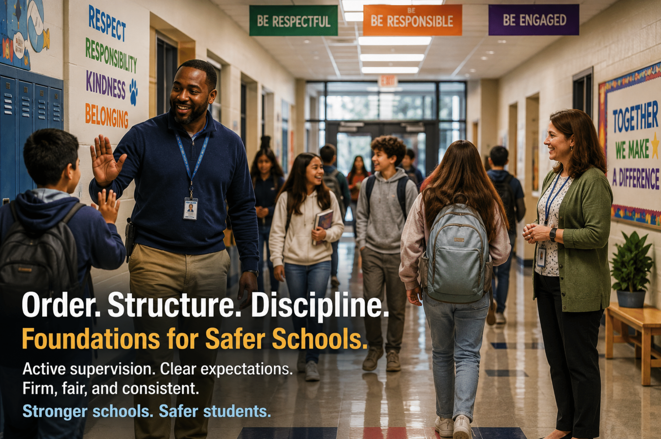 Why School Safety Starts With the Fundamentals: Order, Structure, and Discipline