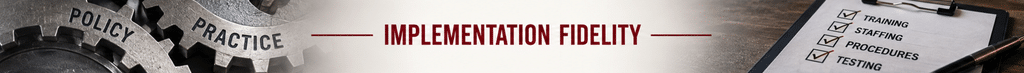 Implementation fidelity in school weapons screening procedures